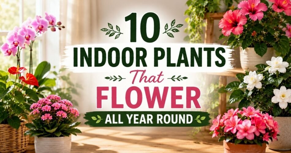 10 Indoor Plants That Flower All Year Round