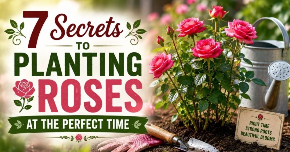 7 Secrets To Planting Roses At The Perfect Time