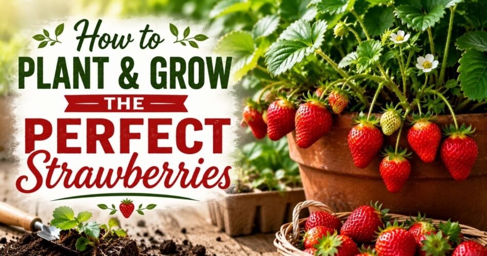 How to Plant & Grow the Perfect Strawberries