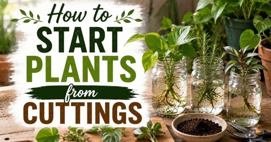 How to Start Plants from Cuttings