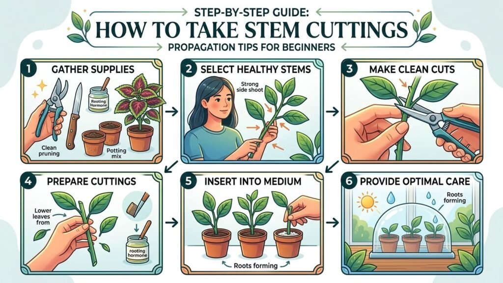How to Take Stem Cuttings