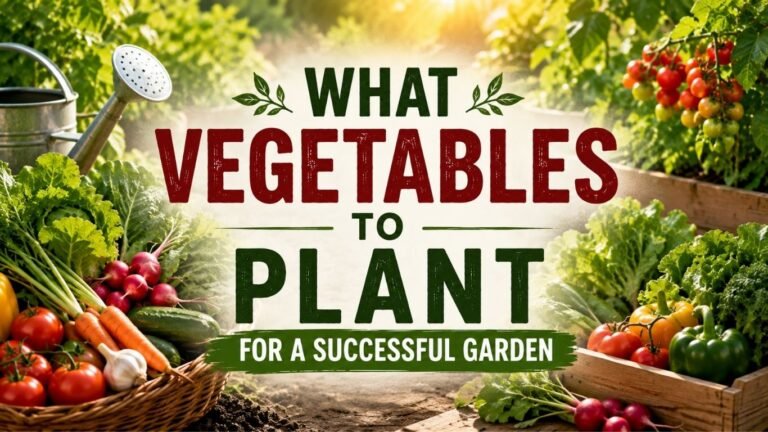 What Vegetables to Plant for a Successful Garden