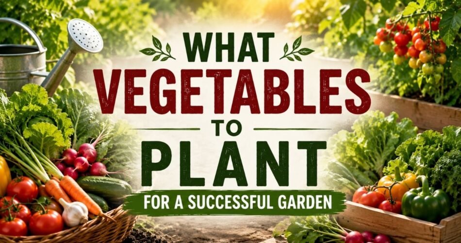 What Vegetables to Plant for a Successful Garden