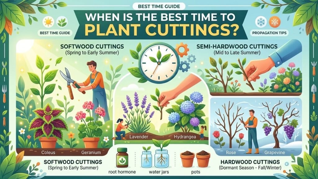 When Is the Best Time to Take Plant Cuttings