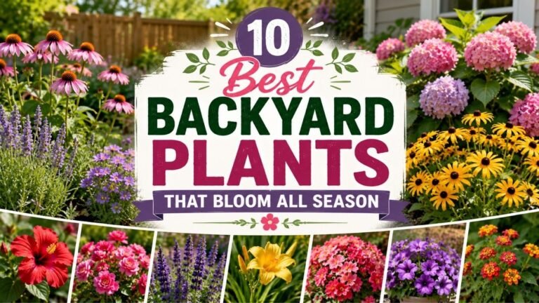 10 Best Backyard Plants That Bloom All Season