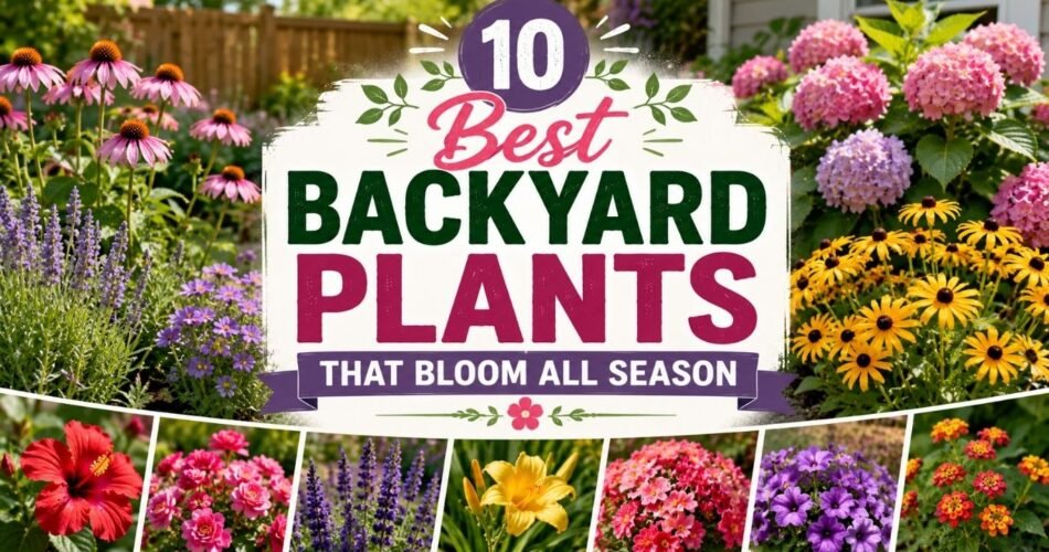 10 Best Backyard Plants That Bloom All Season