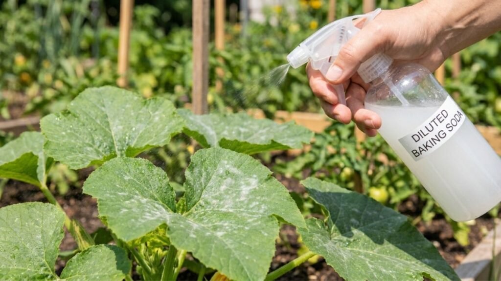 Managing Powdery Mildew on Susceptible Plants