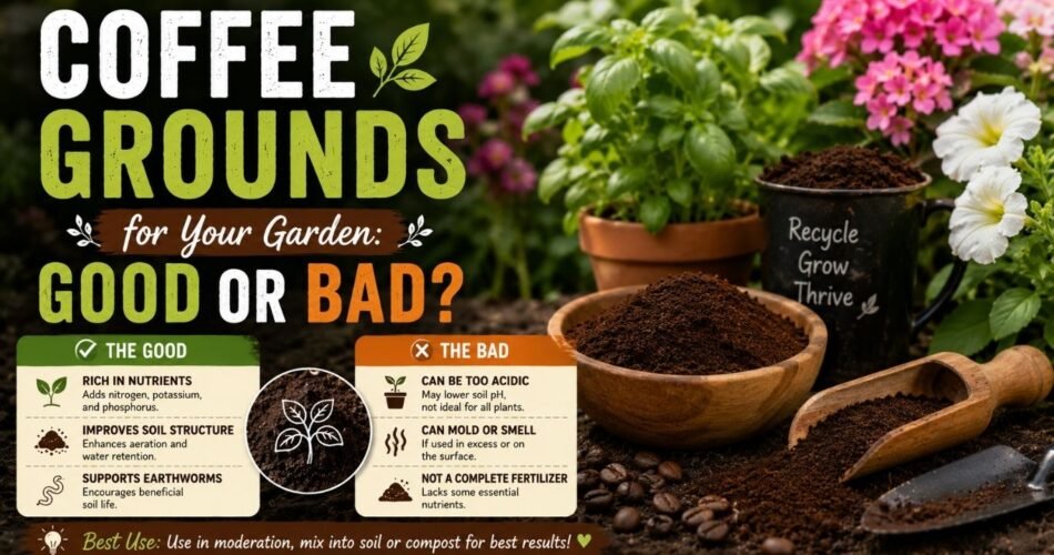Coffee Grounds for Your Garden
