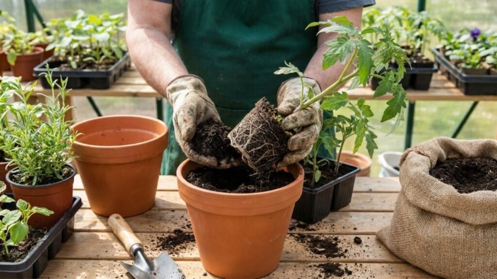 Transplanting Outdoors