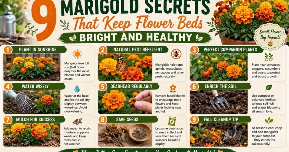Marigold Secrets That Keep Flower Beds